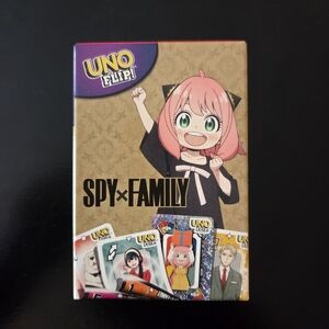 McDonald's UNO Flip! Spy x Family Card Game